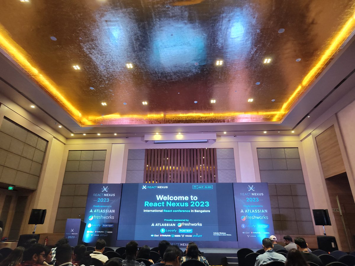 arunraj_nayak's tweet image. #reactnexus2023