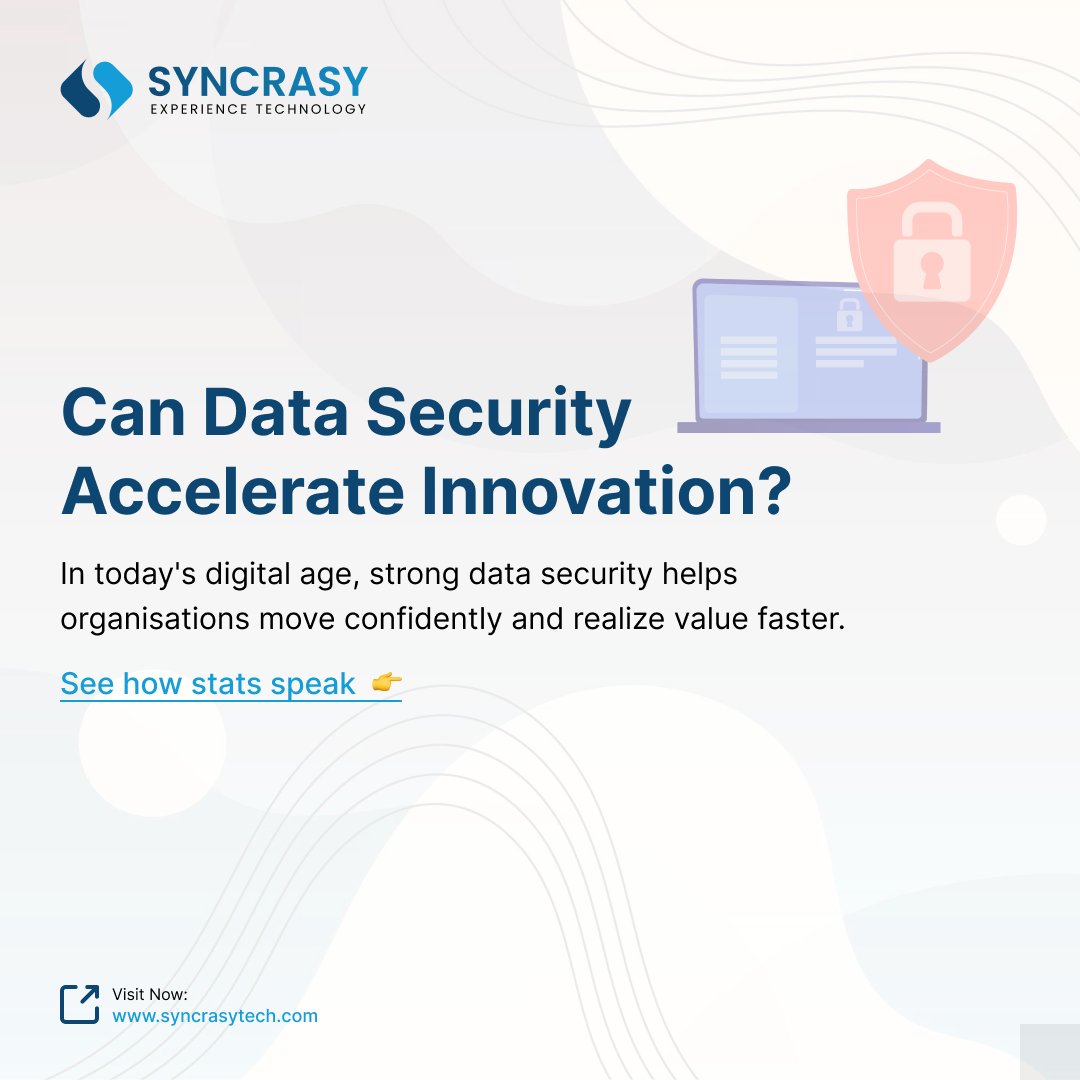 Syncrasy_Tech's tweet photo. Unlocking Growth Potential: Embracing Data Security as a Strategic Business Accelerator. See what stats speak about how safeguarding your data assets can drive innovation, build trust, and fuel sustainable growth in the digital age.

#DataSecurity #BusinessAccelerator #Innovation https://t.co/wvVrbTS3Xl