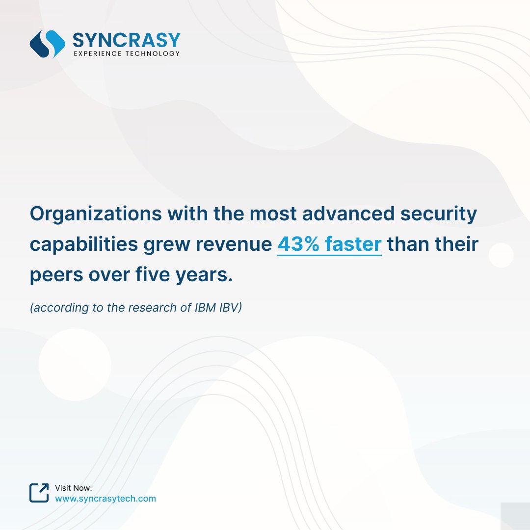 Syncrasy_Tech's tweet photo. Unlocking Growth Potential: Embracing Data Security as a Strategic Business Accelerator. See what stats speak about how safeguarding your data assets can drive innovation, build trust, and fuel sustainable growth in the digital age.

#DataSecurity #BusinessAccelerator #Innovation https://t.co/wvVrbTS3Xl