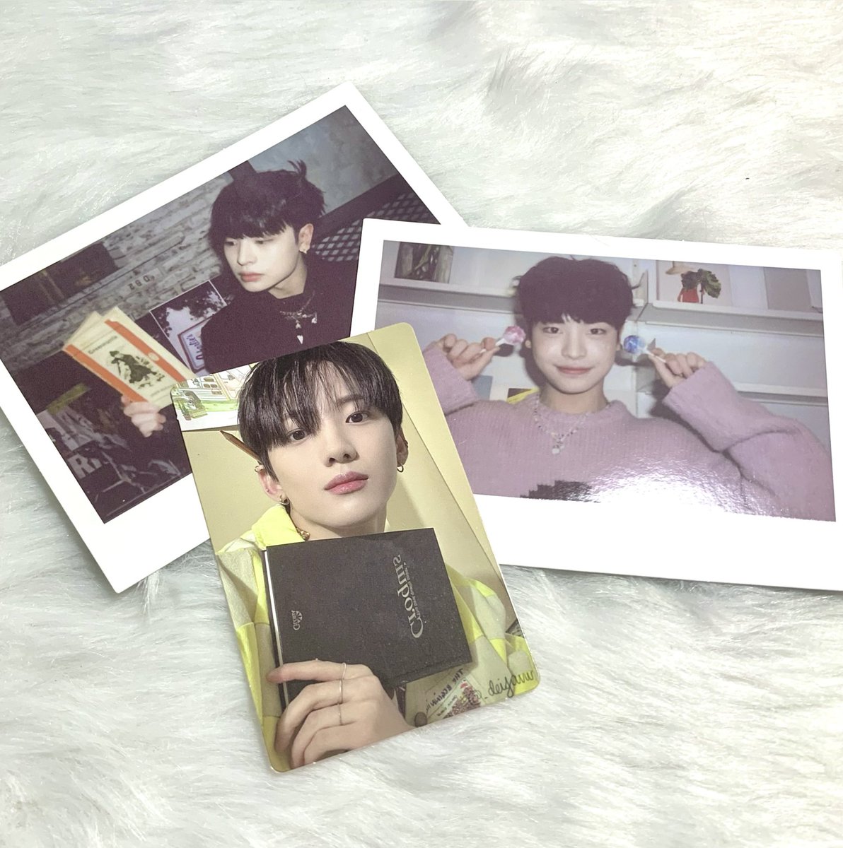 _deijavu's tweet photo. ❛❛  📂 . . . WTS LFB PH #ShopEi
        ╰► Xikers Polaroid &amp; Photocard !

‣ on hand, x sensitive 
‣ DM/reply if claiming
‣ Pola - ₱60/ea
   PC - ₱120

🖇��. wts lfb xikers ph photocard poca pc pola polaroid mini record house of tricky doorbell ringing minjae yechan https://t.co/dWnIR0sIh0