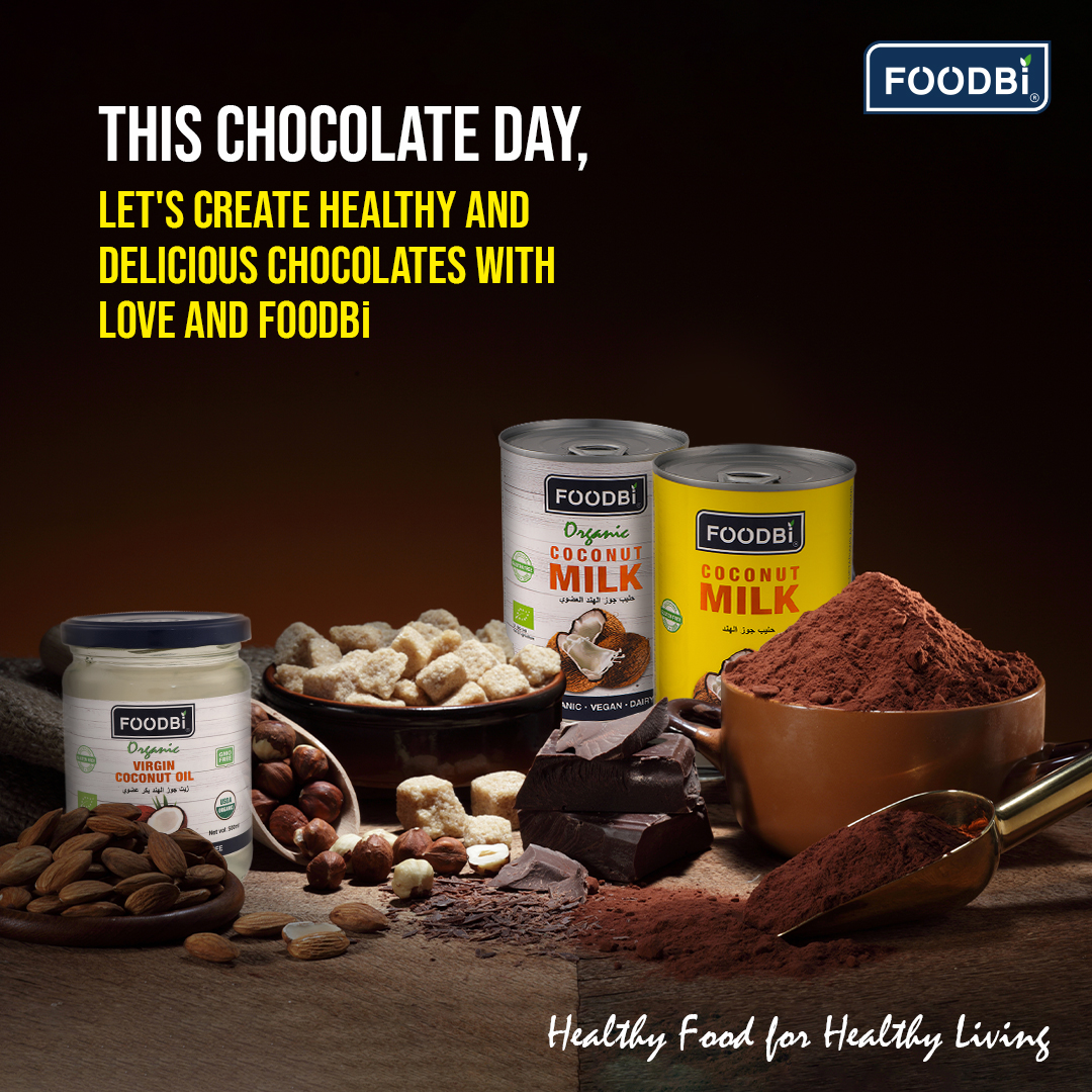Foodbiglobal's tweet photo. Who doesn't love Chocolates?😍

Why not make them healthy at home?
Use the goodness of 100% Pure and Natural Cold-pressed FOODBi Virgin Coconut Oil to prepare delicious chocolates with purity and love.

#foodbi #worldchocolateday #coconutmilk #chocolates  #virgincoconutoil https://t.co/7KBbBXMM9w
