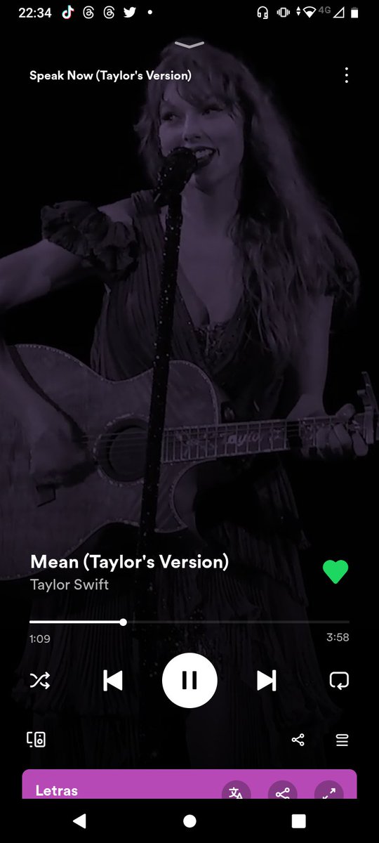 Tams66411104's tweet photo. Escuchar Mean con su voz más madura ese pequeño cambio en el instrumental es lo mejor que me ha pasado en la noche
#SpeakNowTaylorsVersion https://t.co/J7tTbBBKQc