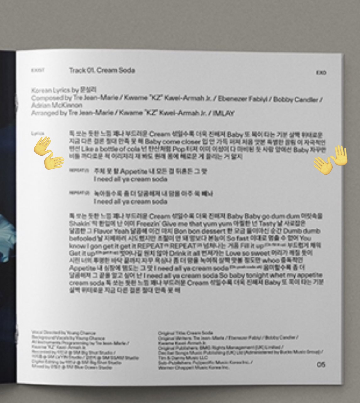 EXO GLOBAL on Twitter "TRANS 🌐 230707 ‘Cream Soda’ Lyrics Trans