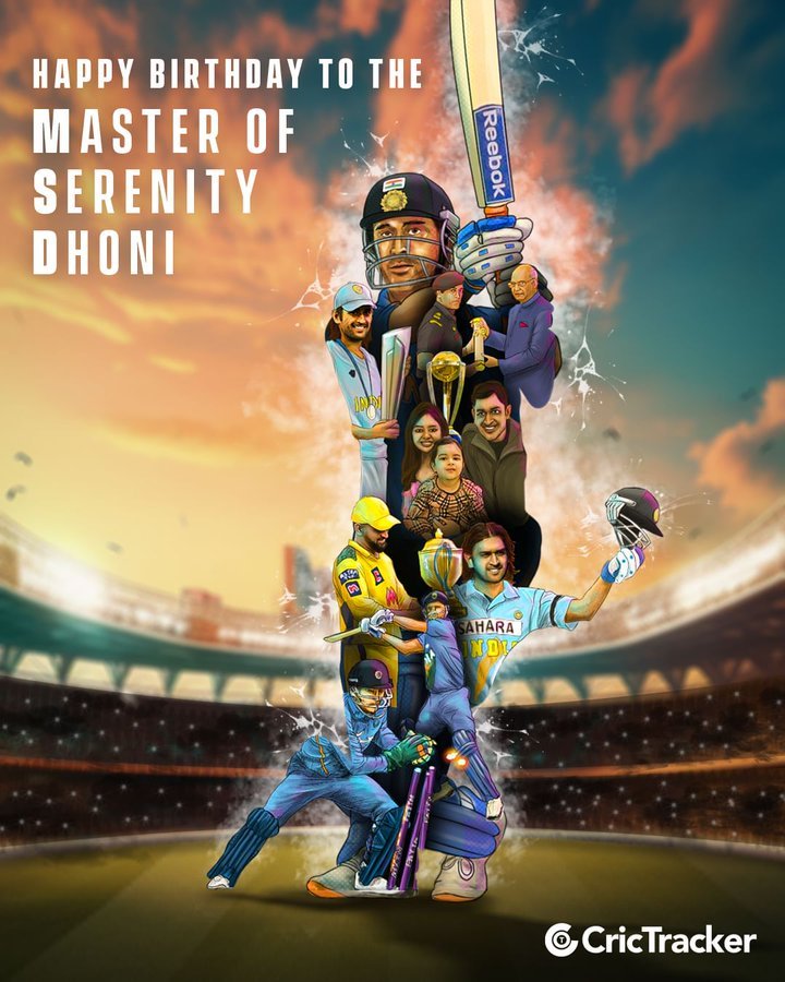 rkngroups7's tweet photo. Captain. Leader. Legend 🙌

If you had to pick just one favourite MS Dhoni memory, what would that be? 

#HappyBirthdayMSDhoni https://t.co/xk6MCAESuS