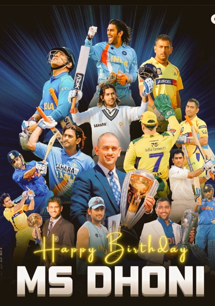 webdev_ashish's tweet image. Happy Birthday @msdhoni 🇮🇳
#HappyBirthdayDhoni