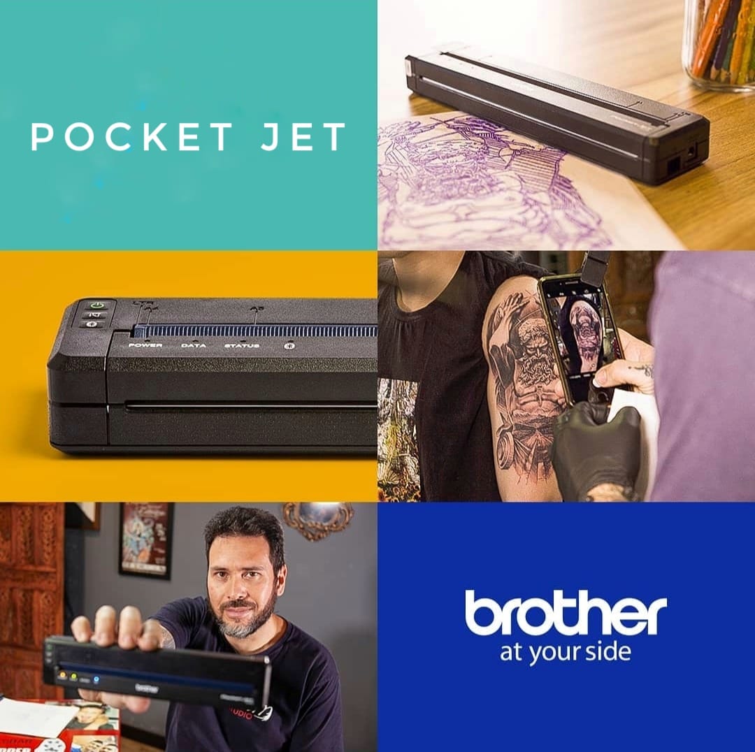 brotherindia's tweet photo. Digital stencil printing solutions for the tattoo industry!

Check Our Range - https://t.co/gYDbXbNfpU

#Brother #PocketJetSeries #PJ #MobilePrinter

#Tattooing #TattooIndustry #TattooPrinter

#BrotherIndia #AtYourSide https://t.co/bNTL1pdkmG