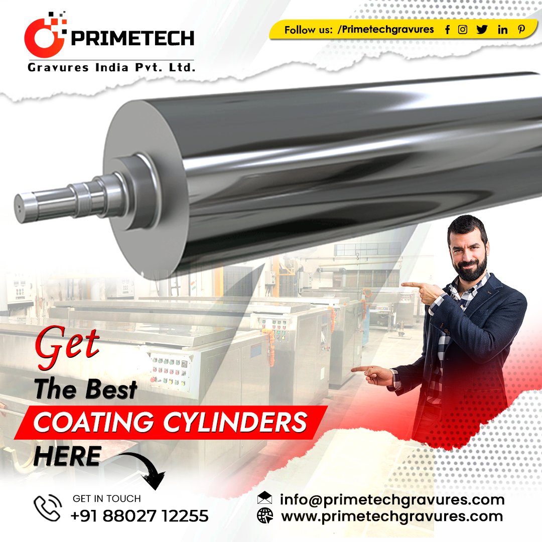 primetchgravure's tweet photo. Primetech Gravure India Pvt. Ltd. offers top-notch coating cylinders for gravure printing, catering to packaging, labeling, and application needs with industry experts.
.
#primetech #primetechgravures #coatingcylinders #autodetailing #paintprotection #ceramiccoating https://t.co/6OnT98S7dg