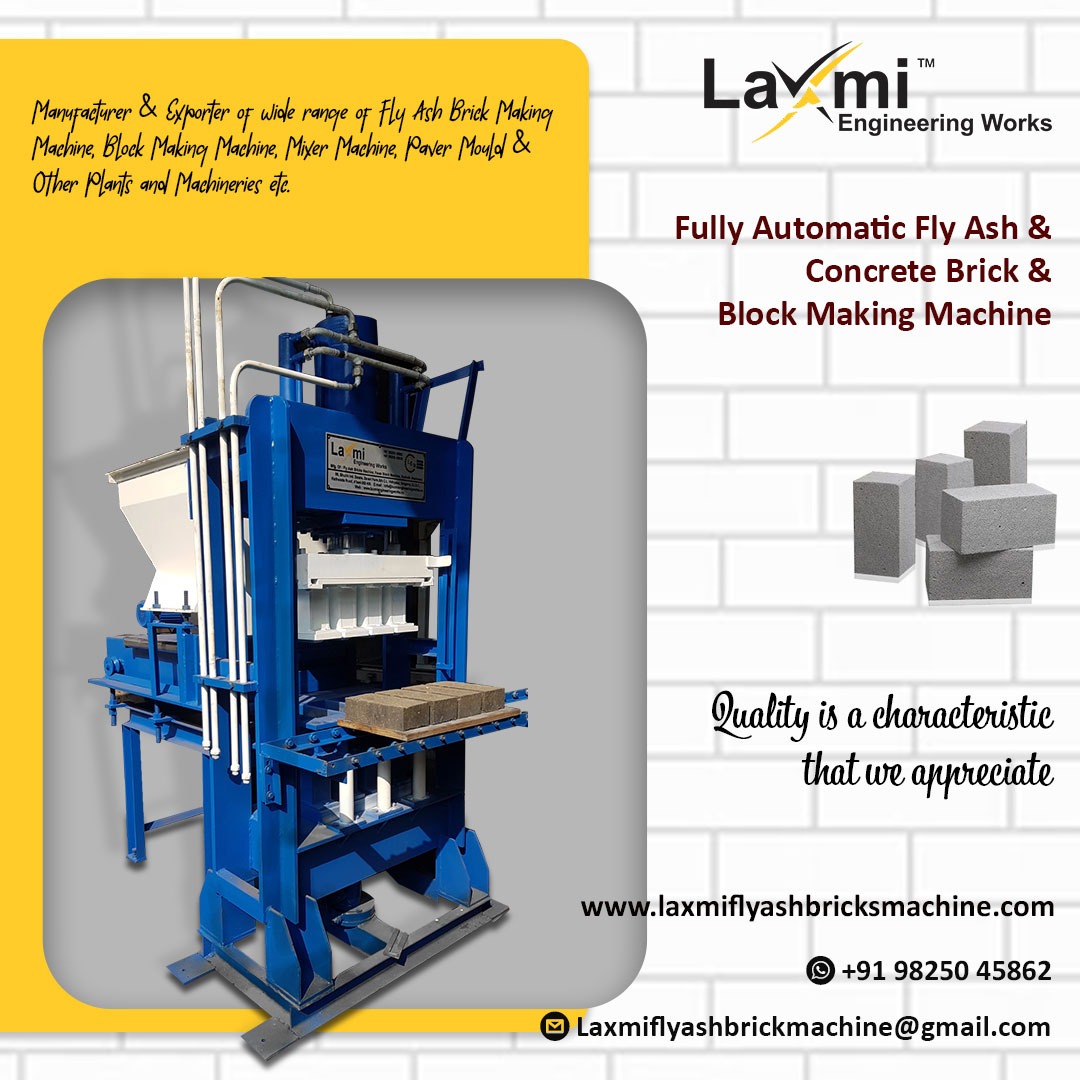 laxmiflybrick's tweet image. #LaxmiEngineeringWorks
#Flyashbrickmakingmachine #Paverblockmakingmachine #BlockmakingMACHINE #pavermakingmachine #ConcreteBlockMachine #ConcreteBlockplant #BlockMakingMachine #BrickMakingMachine #AutomaticFlyAshBrickPlantManufacturer #PaverMakingPlant