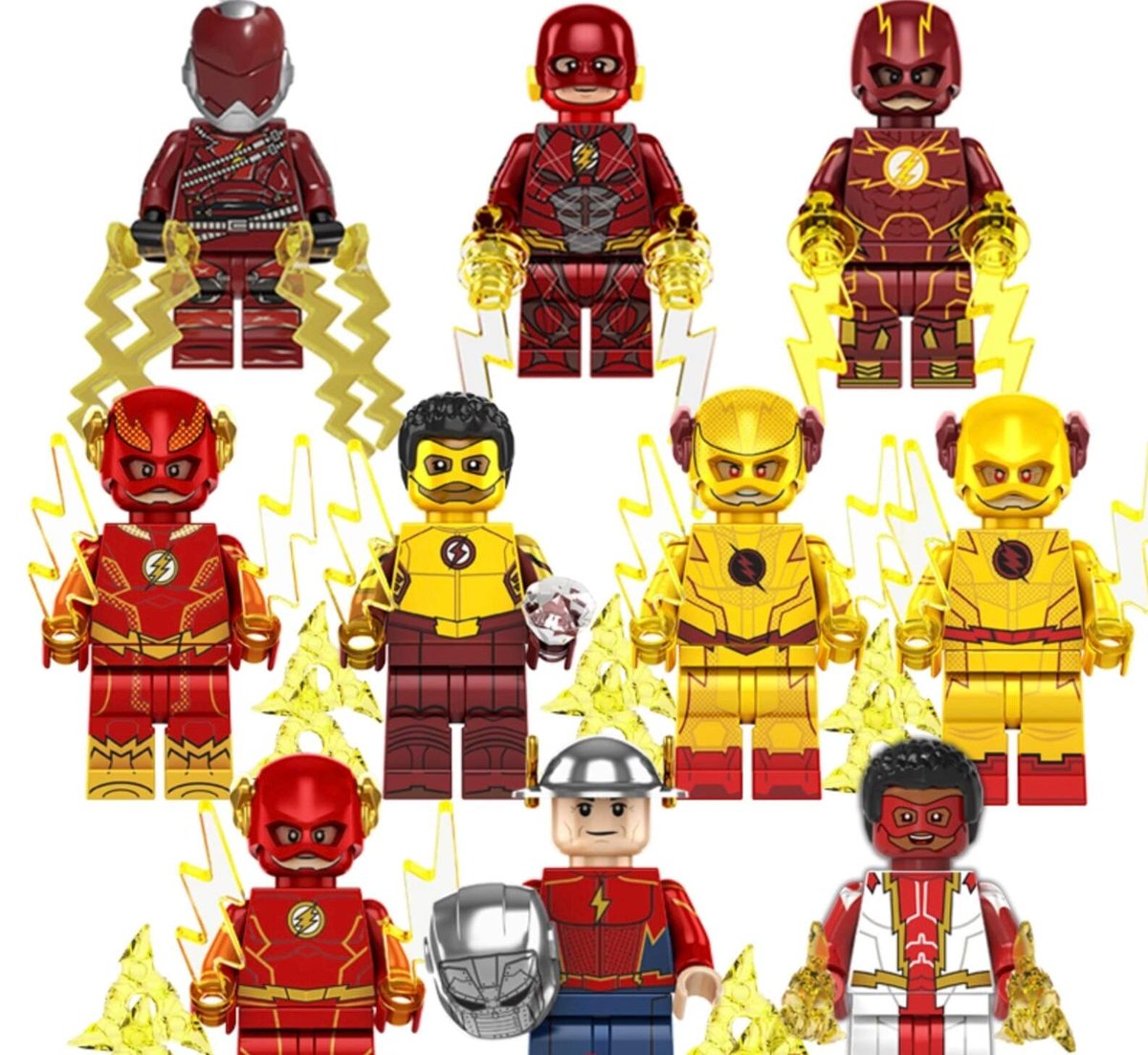 Excited to share the latest addition to my #etsy shop: The Flash Minifigures Set of 10pcs Special 10 minifigure Building Blocks To Collect etsy.me/3D36oPT #theflash #dc #batman #minifigures #lego #buildingblocks #flash #actiontoys #toys
