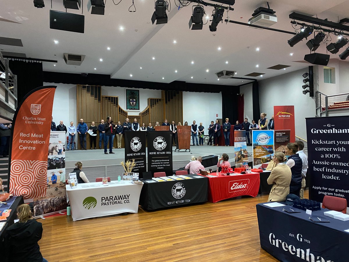 rimfireresource's tweet photo. Inspiring day at CSU in Wagga Wagga! Our very own David Jackson spoke on effective job-hunting strategies for grads.
Thanks to ICMJ for fostering future leaders in the meat industry.
#icmj #graduatejobs #careerprep #csuwaggawagga #interviewskills #rimfireresources https://t.co/4qi4u0Fj41