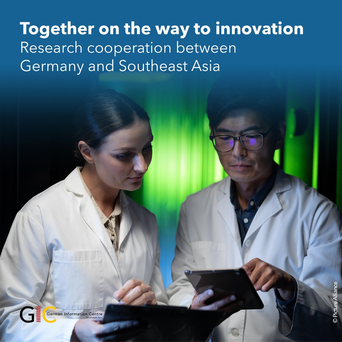 GermanyInSEAsia's tweet photo. #DidYouKnow that there are more than 800 cooperation programmes between universities &amp; research institutions in 🇩🇪&amp; 🌏SEA? 

Cooperation in research brings about better results and drives innovation and provides solutions to today’s challenges.
#DFG #DAAD #ScienceCooperation https://t.co/IoNQ01pBAm