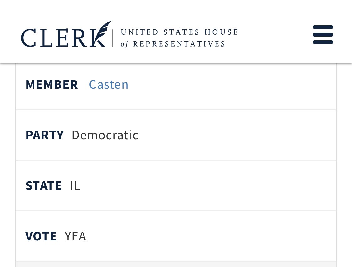 eestrada2009's tweet photo. @RepCasten @Teamsters 🤔 Nice try you sellout.   How did you vote to end a potential rail worker strike who were negotiating sick days? … but you care. 🤦🏽‍♂️ https://t.co/sSOVhEjruV
