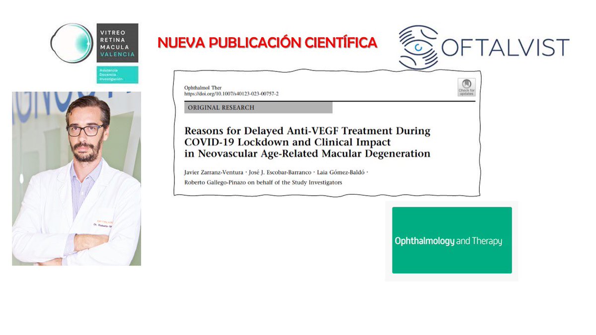 VrmValencia's tweet photo. 📣 NUEVA PUBLICACIÓN CIENTÍFICA en la revista Ophthalmology &amp; Therapy

https://t.co/KDk91KYeoD https://t.co/B9xVurmmrP