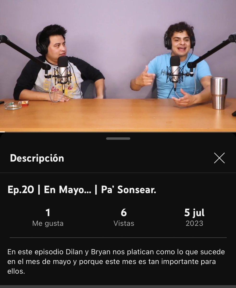 PaSonsear's tweet photo. Raza! Por fín ya en video!!!
Vayan a ver el episodio 20. En Mayo… en YouTube  Aquí les dejamos el link. https://t.co/2aldH1Veqr https://t.co/BbAIx6UUi2