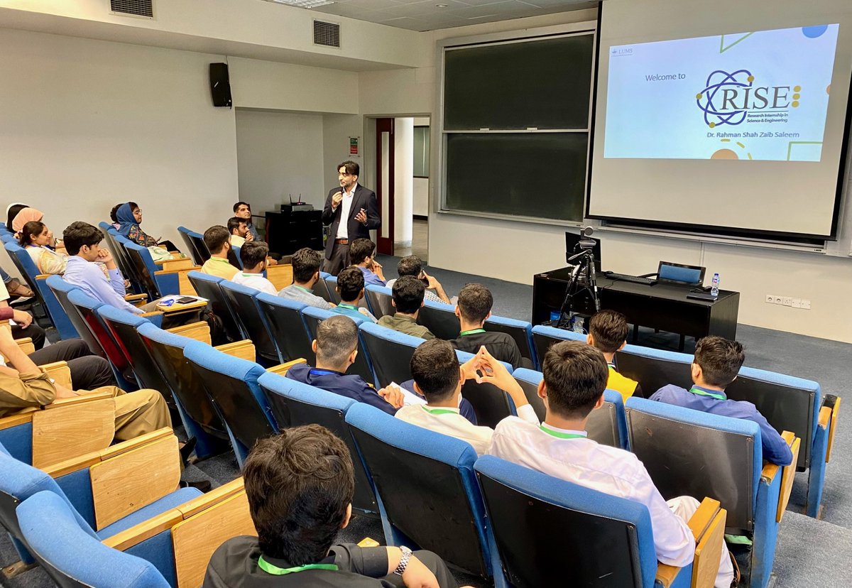 sbasselums's tweet photo. 🎉The Chemistry and Chemical Engineering Dept at SBASSE have built 'RISE' for the brightest budding chemists, young pre-university students who have shown the desire to engage with the chemical world.
🔗https://t.co/Mv6Y4SyP5U

Opening Ceremony Happening Now
📍10-301 SSE Building https://t.co/67Y9DoRanU