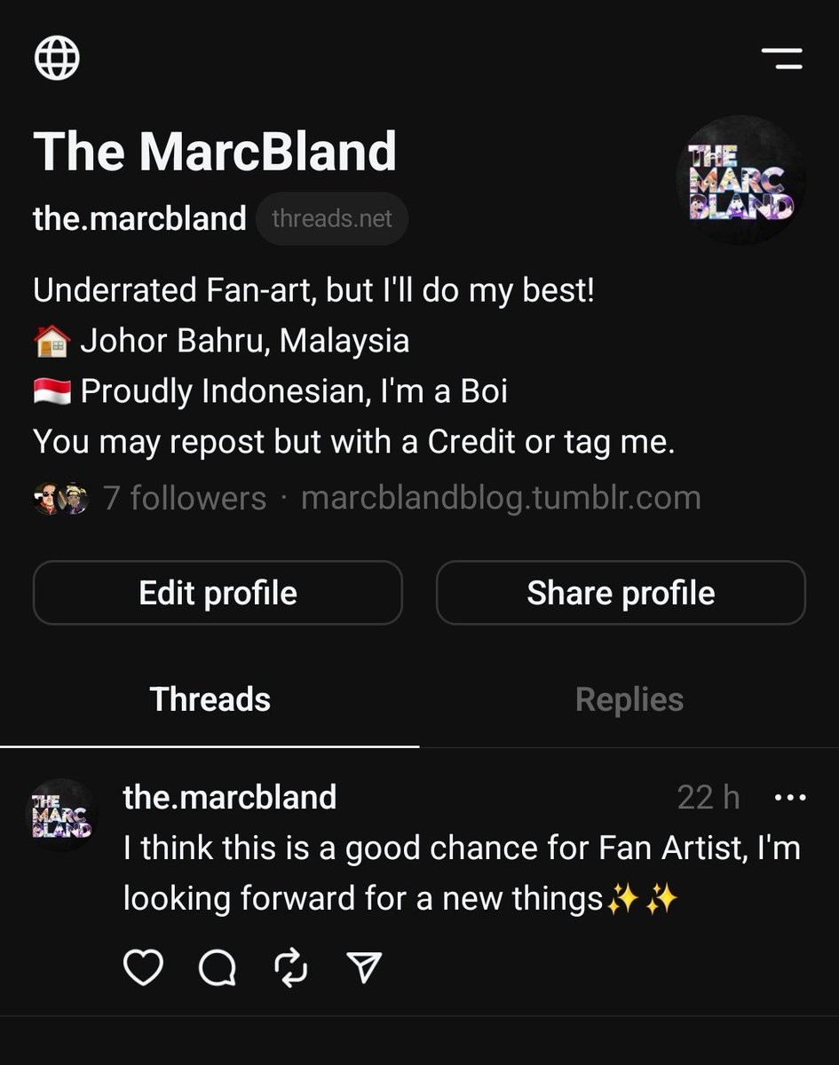 The Marc Bland tweet media