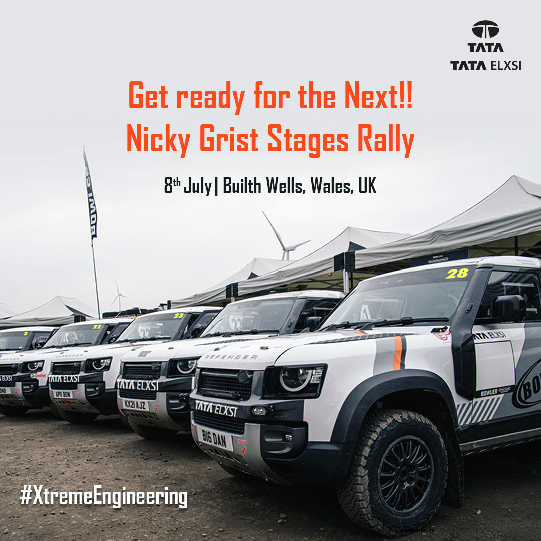 tataelxsi's tweet photo. Our Xtreme Engineered Jaguar Land Rover Defenders are all set to return to Wales for round 4 of Tata Elxsi Defender Rally Series by Bowler.
Read more: https://t.co/O2F4bdRrn6
#XtremeEngineering #TataElxsi #Bowler #technology #defender #rally #wales #JLR #landrover https://t.co/IG6zvTVJqT