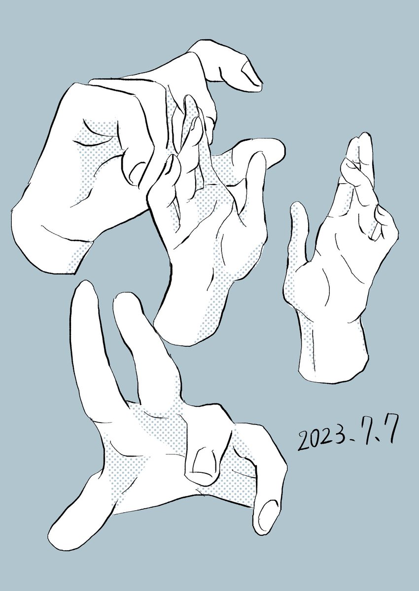 #70
ジェスドロから視点を変えてみて動きの模写(戦闘シーン)をしてみてます。相変わらず知らないことが多い...!
手はより柔らかな線を意識しました。
#ジェスドロ #手 #コルクラボマンガ専科 https://t.co/cvF6DBlGAB