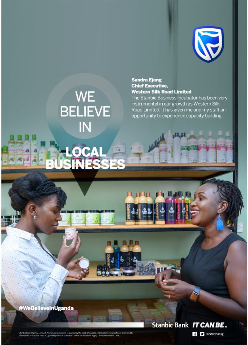 SBIncubatorUG's tweet photo. Earlier this week, @stanbicug launched Uganda’s first independent #Sustainability report by a financial institution.

Join us in our commitment to meaningful transformation as we empower communities, drive economic growth, and promote a sustainable future. 

#WeBelieveInUganda https://t.co/fW6xiWR4eL