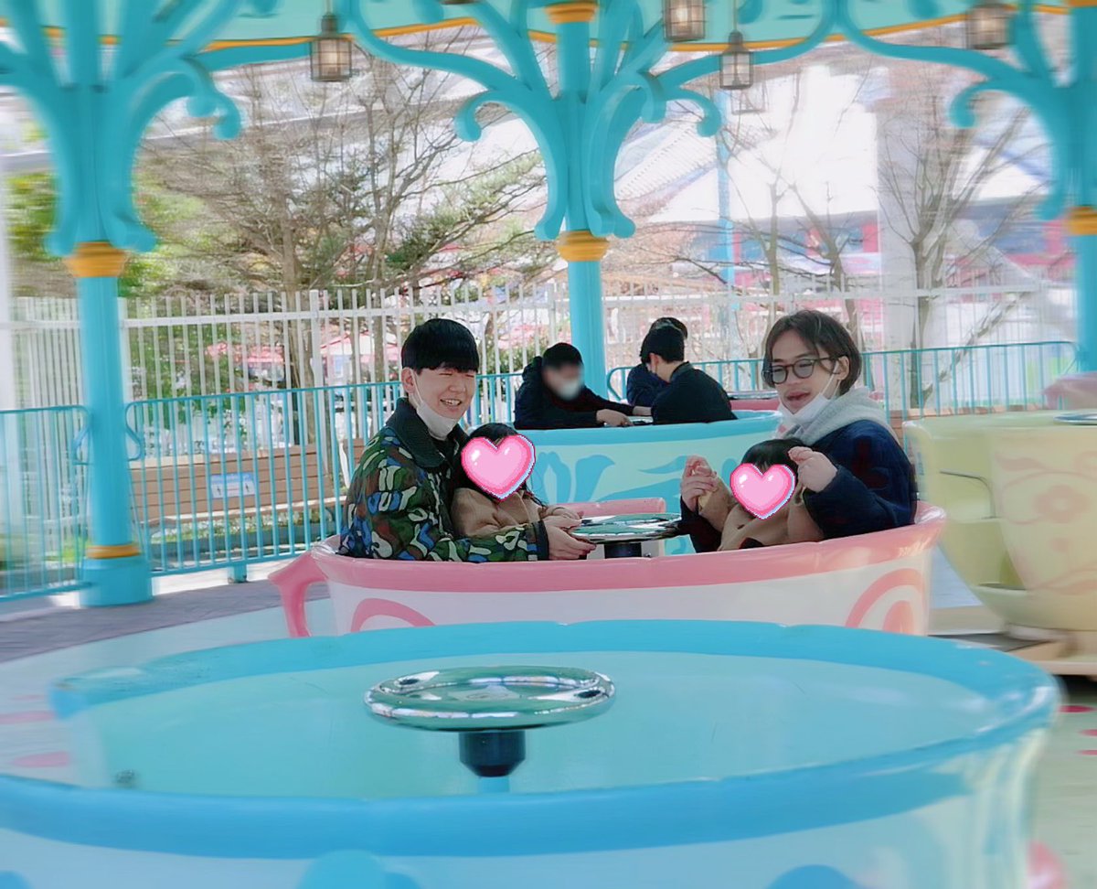 [閒聊] 花江夏樹&小野賢章  遊樂園玩咖啡杯