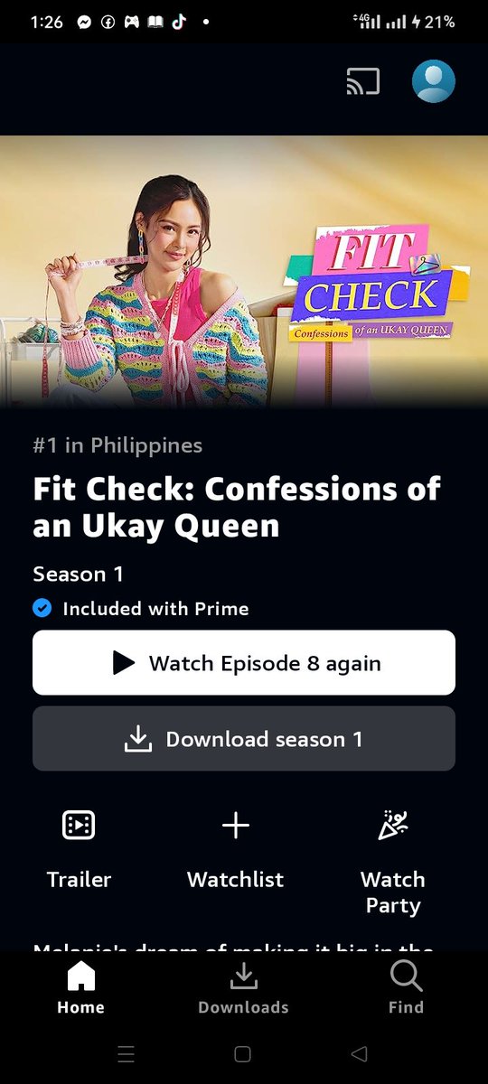 Edward0888's tweet photo. Done watching @prinsesachinita π«Άπ
Medyo biting sana may season 2 nito huhuhuhu. Congrats Kimmmmy!
#UKAYQUEEN https://t.co/1PmhhQIfSx