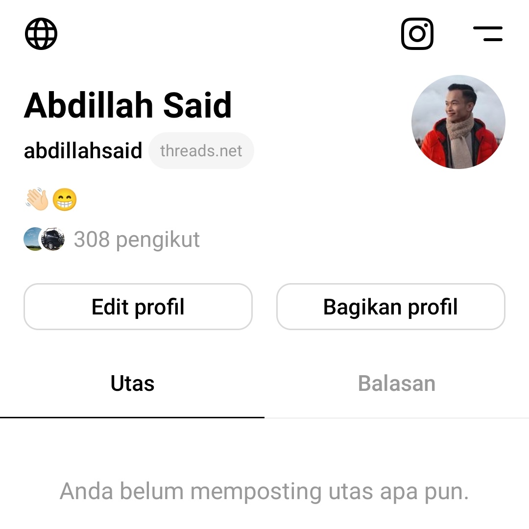 Temenan yokkk!! 👋🏻😁 threads.net/@abdillahsaid #Threads #ThreadApp