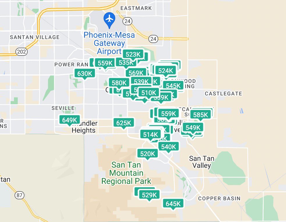 Check out some of the awesome homes that are available in Queen Creek up to $650k 🏡

…akelilly.eastvalleyazhomesforsale.com/search...

Let me know if you would like to set up a personalized home search