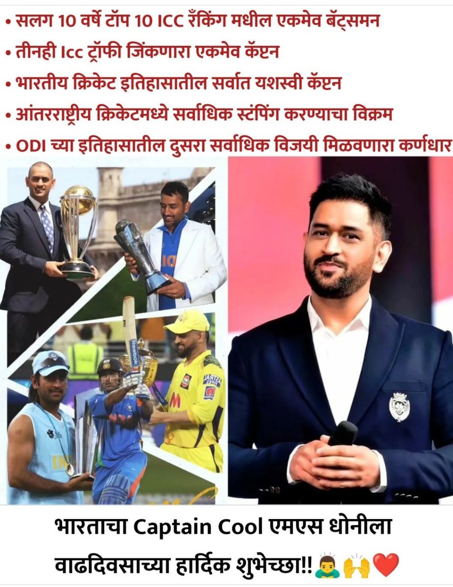 SurajKannar's tweet photo. #HappyBirthdayDhoni
#mahi
#WorldMsdianday https://t.co/hDlbqkkKDz