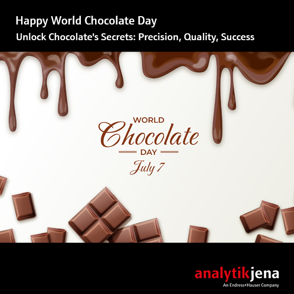 Happy World Chocolate Day! t.ly/TB2Z- Discover the world of chocolate with our advance analytical instruments, Enjoyed globally. Chocolate's quality and safety can vary. Our instruments accurately measure metal, semi-metal, and non-metal levels.