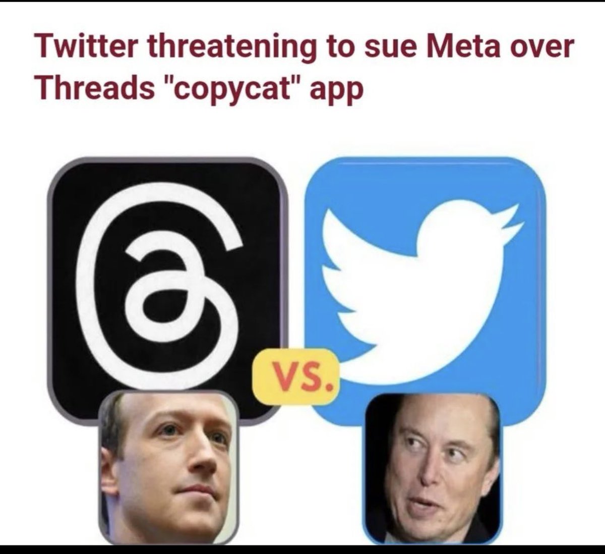 realjessycoco's tweet photo. It's like, we are about to see some Gbas-gbos from these two tech-giants. The THREADS is threading , similarities OPOORRRR ๐คฃ๐คฃ๐คฃ
What do you guys think?
#twitterandthreads
#threadapp
#ThreadsApp
#threadsvstwitter https://t.co/yxTSFhsBCf