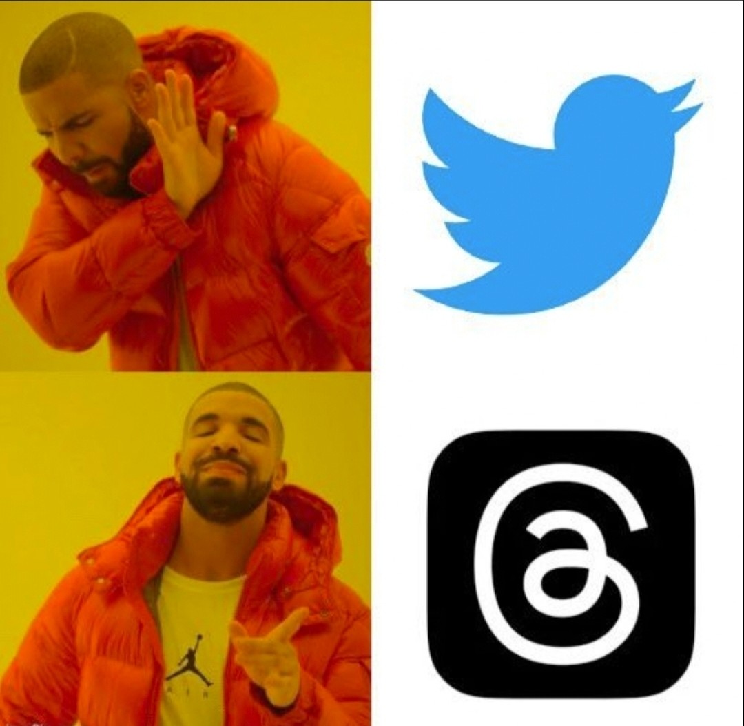 milan_0015's tweet photo. Seems today is bad day for Twitter.

Threads is flooded with lots of memes trolling Twitter. 😅

#Threads 🧵 https://t.co/nofoY02HhJ