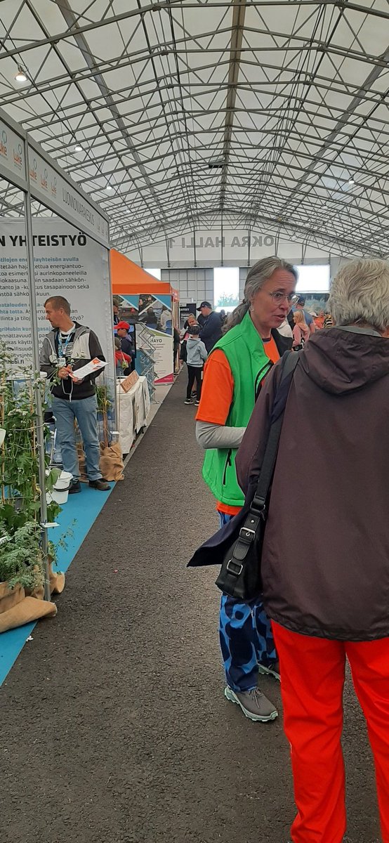 TULOSSA PIAN <a href="/anpartala/">Anneli Partala</a>  kertoo, mitä suomalaisilla pelloilla viljellään tänä vuonna. Siis klo 10.15 F-hallin lavalla - ihan Luken osaston 62 vieressä! <a href="/LukeFinland/">Luonnonvarakeskus</a> #okra2023 #tilastot #peltokasvit