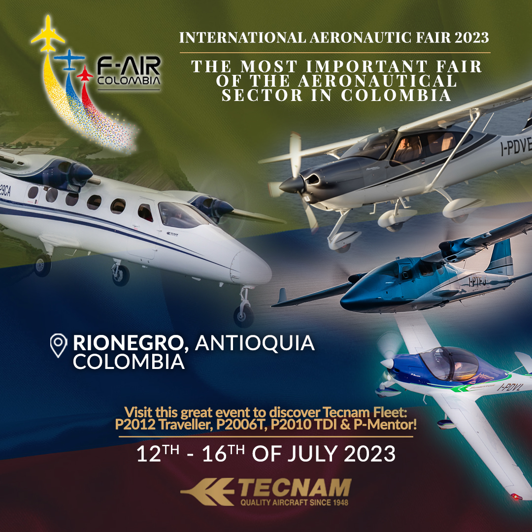 tecnam's tweet photo. P2012 Traveller, P2010 TDI, P2006T and P-Mentor - you can see all these aircraft during next week @FAIRCOL 2023 in Rionegro, Antioquia. See you!😎
https://t.co/gY8gQJoBc8
#Tecnam #Tecnam75 #AviationTrade #generalaviation #FairColombia #P2006T #P2010TDI #P2012 #PMentor https://t.co/RhlBJTkVks
