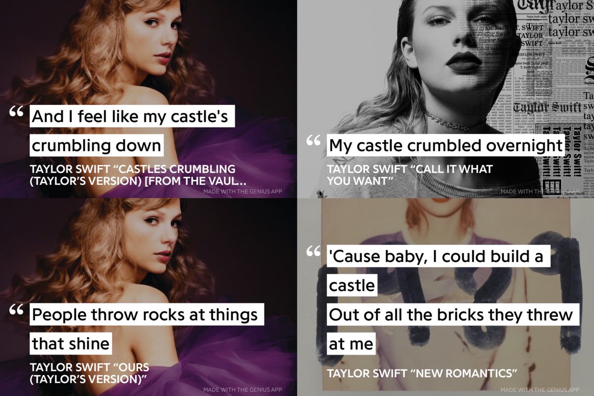midnightstrack2's tweet photo. these lyric parallels have me crumbling😭 #SpeakNowTaylorsVersion https://t.co/PtFaYe5vcj