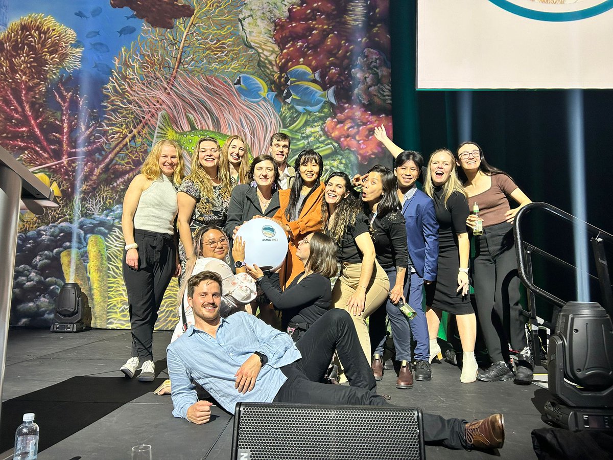 That's a wrap to an awesome week learning, networking, sharing ideas and meeting new marine friends from around Australia! What a great experience for my first conference 🥰 Thanks to the organising committee and contributors at @AMSAconf for such a jam-packed week! #AMSA2023