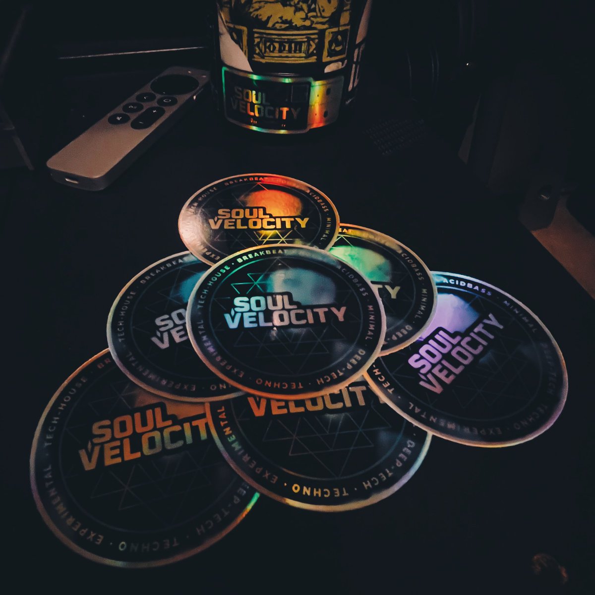 ewbeats's tweet photo. My new chrome stickers came in. https://t.co/D7mlI6855Y