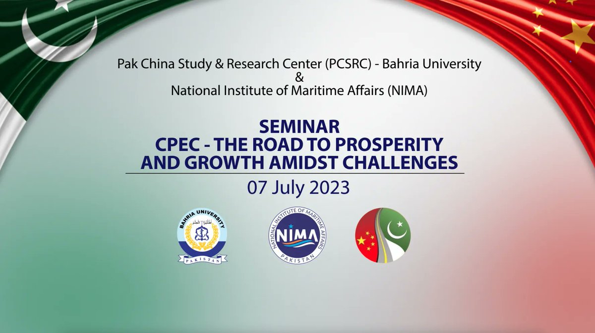 bumediahouse's tweet photo. ‘CPEC - The Road to Prosperity and Growth Amidst Challenges’

LIVE on BUTV

https://t.co/21baJoE6XW

#BahriaUniversity #CPEC https://t.co/qgB1AACjnj