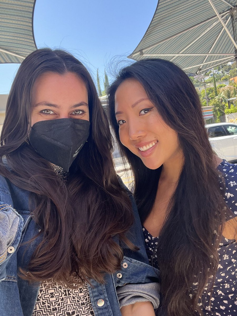 TaylorLorenz's tweet photo. Got to meet @TiffanyFong_ IRL today!! https://t.co/NEFYa03F6z