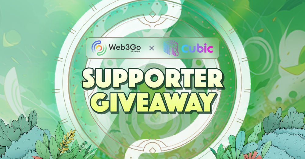 cubicgamesxyz's tweet image. 🎉 Cubic has joined @Web3Go for the #AIFiSummer #Giveaway!

💡As @Web3Go rebrands to Data Intelligence Network to tackle AI-native digital asset ownership challenges, the #Web3Go #DIN Passport #NFT can be minted from July 10.

🎁 galxe.com/Web3Go/campaig…
⏰ 48H