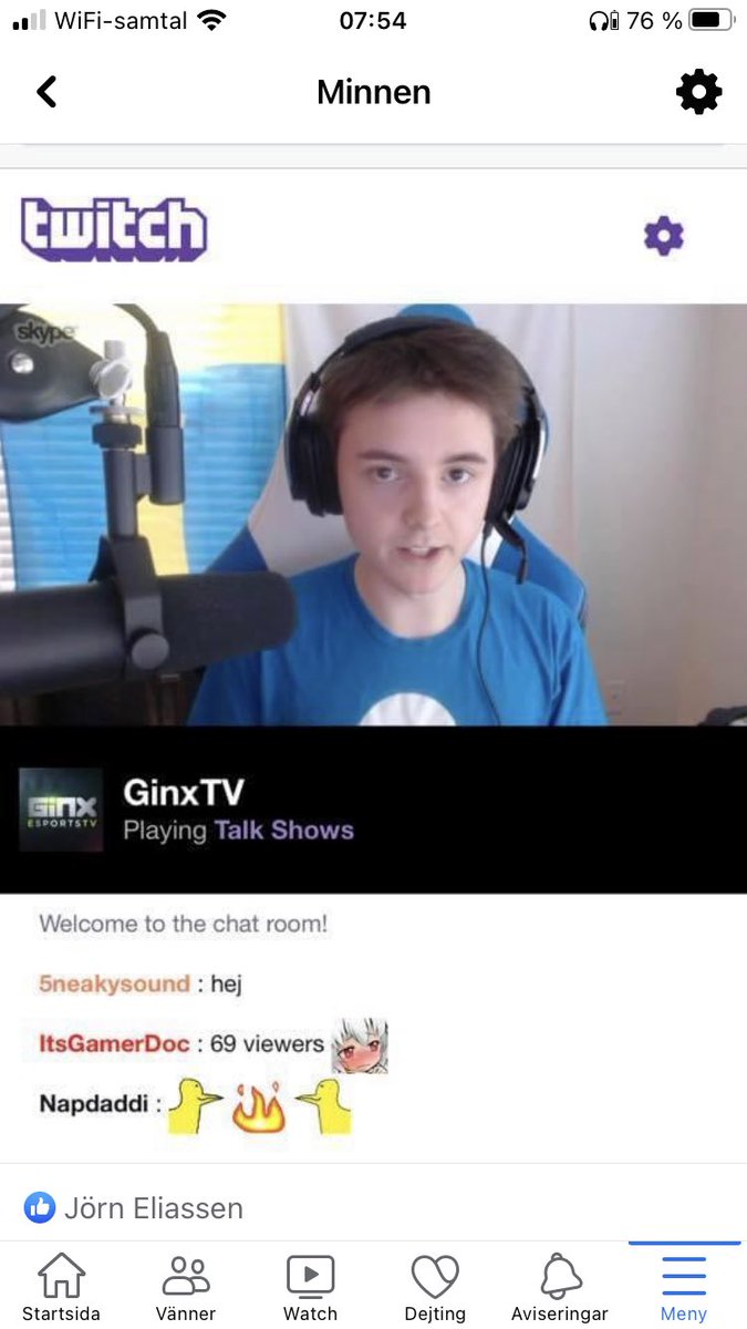 NapDaddi ”Just saying poggers” tweet media