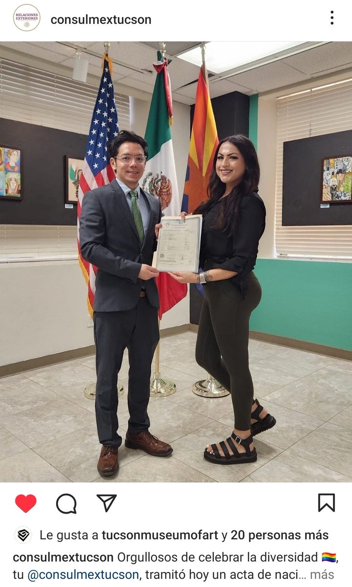 barcelodurazo's tweet photo. ¿Sabías que más de mil personas han realizado su trámite de reconocimiento de identidad de género en consulados y embajadas de México? Esta posibilidad para hacer efectivos los derechos de personas trans es muy reciente (solo un año y medio).
Somos #ZonaSegura 🏳️‍🌈🏳️‍⚧️ https://t.co/7035vnD1BF