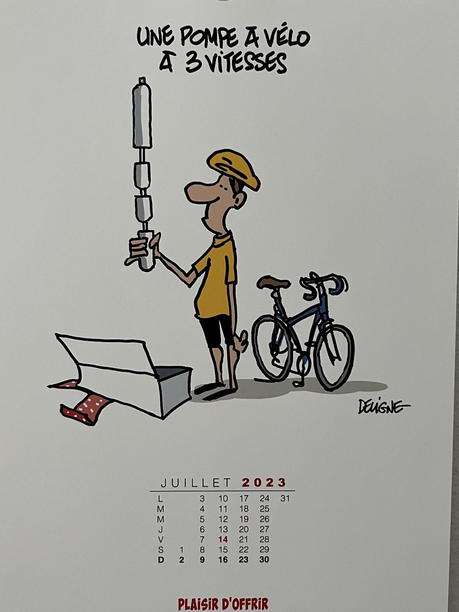 Valérie S 💙💛🌺 (@sanlaville11) on Twitter photo Bon Tour de France à Mont-deMarsan jusqu’à Bordeaux 🚲
Accompagné par le mois de juillet du calendrier plaisir d’offrir de <a href="/fdeligne/">𝔻𝔼𝕃𝕀𝔾ℕ𝔼 dessins ✏</a> 😊 Bon Tour de France à Mont-deMarsan jusqu’à Bordeaux 🚲
Accompagné par le mois de juillet du calendrier plaisir d’offrir de <a href="/fdeligne/">𝔻𝔼𝕃𝕀𝔾ℕ𝔼 dessins ✏</a> 😊