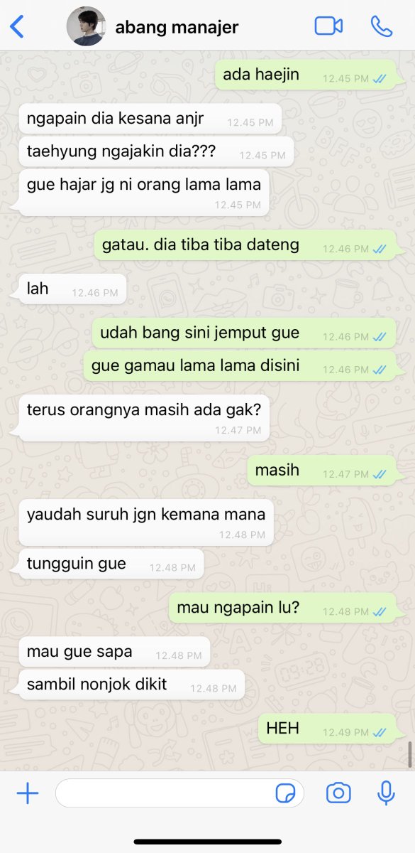 filtertale's tweet photo. — temu kangen https://t.co/kFRWp4rodh