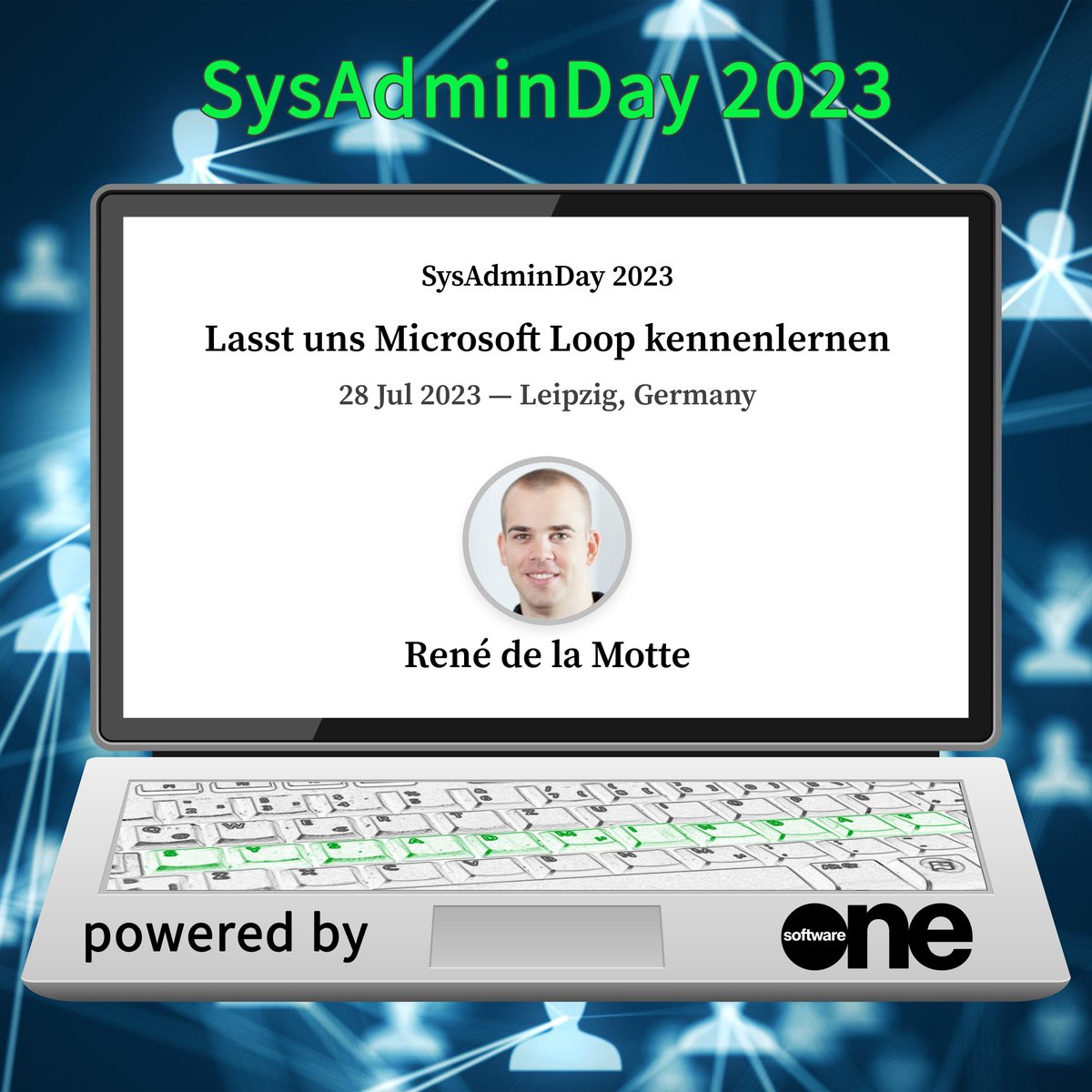 ReneWasel's tweet image. Ich freu mich beim #SysAdminDay in #Leipzig am 28.07.2023 dabei zu sein und mich mit euch über #MicrosoftLoop auszutauschen.

Infos findet ihr hier sysadminday.it und zur Anmeldung bitte einmal hier entlang events.swo.co/d855em.

#SAD2023 #SysAdminDay2023