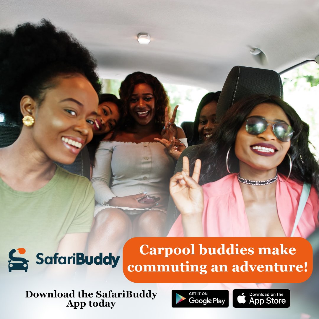 sbuddyug's tweet photo. When you find your carpool buddies and everyday commuting becomes an adventure!

Join the SafariBuddy community for stress-free commuting and unforgettable carpooling adventures! Download the app today. 📲🦁 #SafariBuddy #CarpoolingFun https://t.co/PxEEYAZwIm