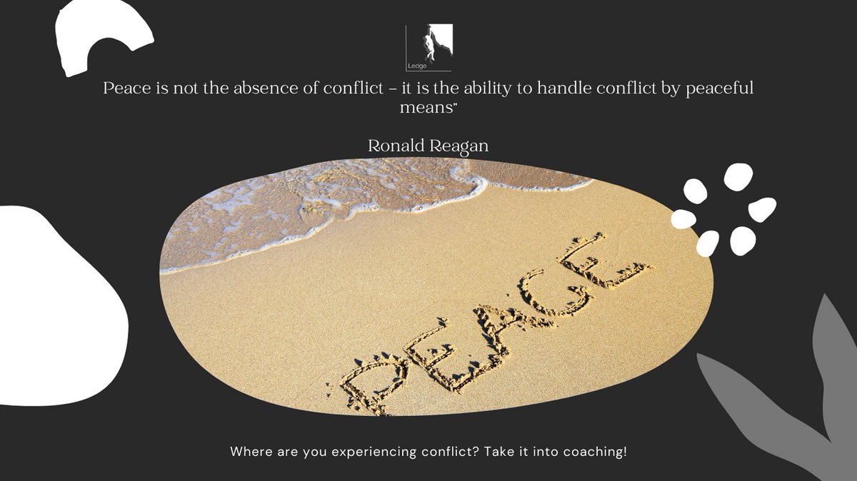 ledgecoaching's tweet photo. Our ability to experience peace is not so much to do with external factors, but how able we are to manage our responses to those external factors. Where are you finding your peace challenged? 

#coaching #emotionalintelligence #personaldevelopment https://t.co/84XiEgBQHC