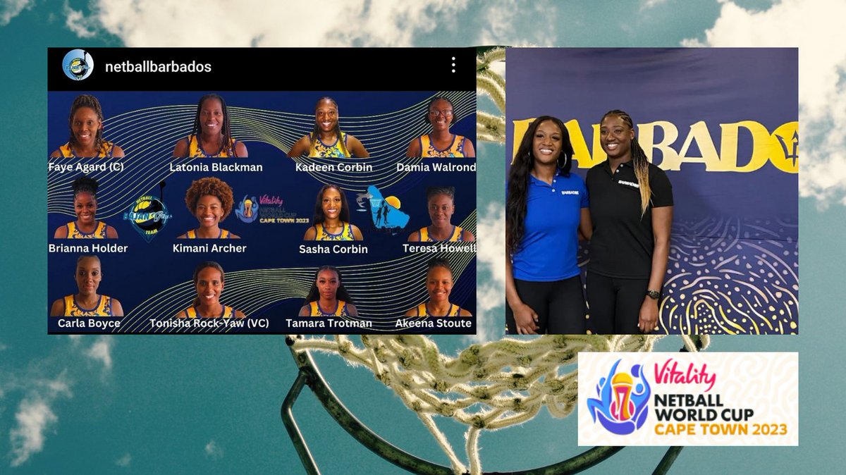 3 weeks from today the @NetballWorldCup will begin in South Africa. Tune into @SkySports and @YouTube to watch former Saracens High staff member @Kadeen_Corbin represent Barbados! #NWC2023 #sportatsaracenshigh #NetballFamily #RoadToCapeTown