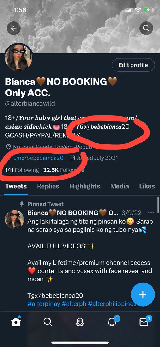 alterbiancawild's tweet photo. bebebianca20 hindi po bebebianca200❗️❗️❗️

Ooppsss another one. nag papa scam kayo sa loka na to HAHAHA porket gayang gaya yung TG ko at profile ko dito sa feed ko? hehe labas na ako sa mga scam transactions nyo. better luck next time guys.

#alter #alterph #AlterManila https://t.co/9RJpvKWhZk