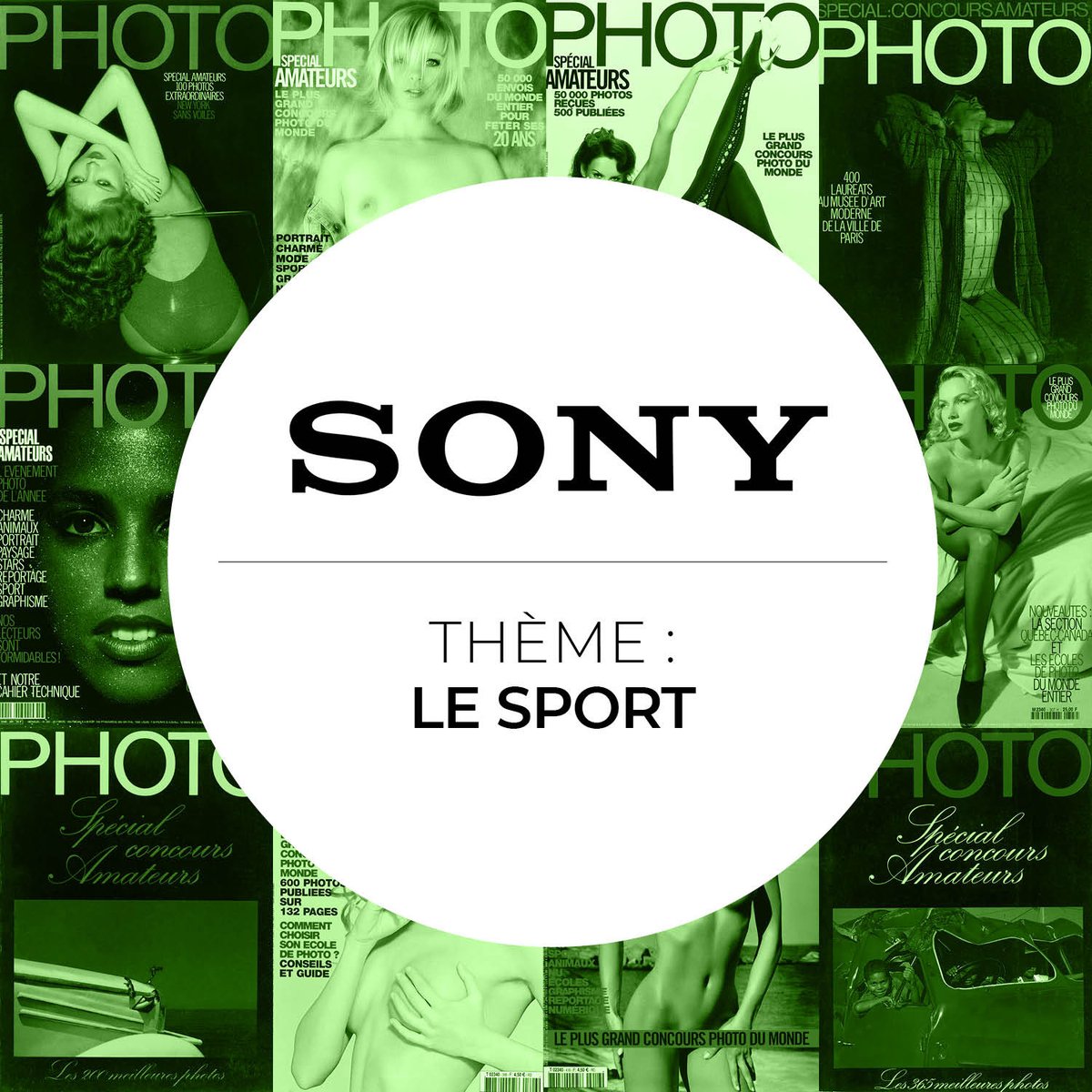 PHOTO (@photo_magazine) on Twitter photo 📸 Participez au Plus Grand Concours Photo du Monde Inspirez-vous du thème de notre parrain <a href="/SonyFrance/">Sony France</a> : LE SPORT
Tentez de remporter un boitier de la marque.
Jusqu’au 30 septembre sur photo.fr/concours 📸 Participez au Plus Grand Concours Photo du Monde Inspirez-vous du thème de notre parrain <a href="/SonyFrance/">Sony France</a> : LE SPORT
Tentez de remporter un boitier de la marque.
Jusqu’au 30 septembre sur photo.fr/concours