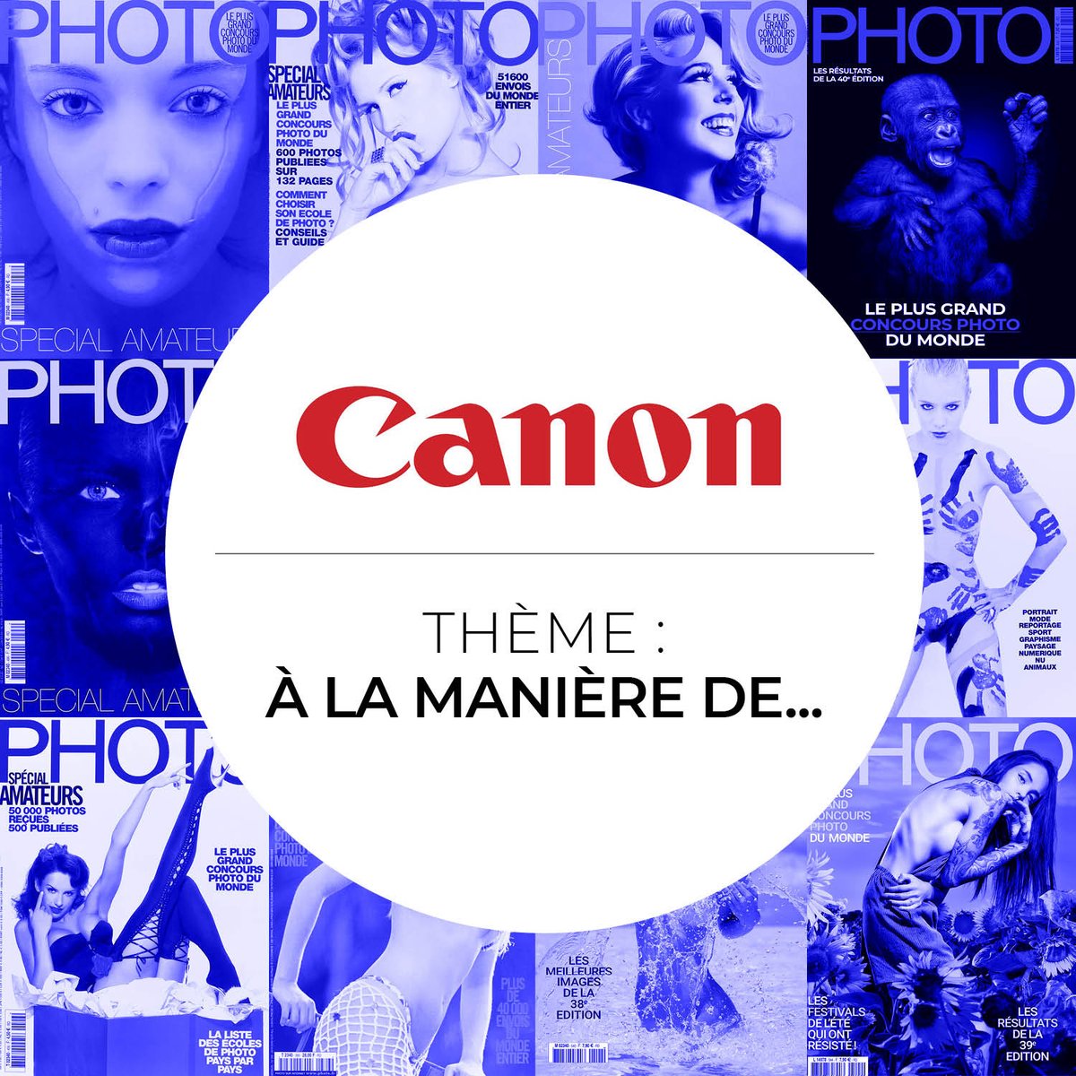 PHOTO (@photo_magazine) on Twitter photo 📸 Participez au Plus Grand Concours Photo du Monde
Inspirez-vous du thème de notre parrain <a href="/CanonFrance/">Canon France</a> : À LA MANIÈRE DE…
Tentez de remporter un appareil de la marque.
Jusqu’au 30 septembre sur photo.fr/concours 📸 Participez au Plus Grand Concours Photo du Monde
Inspirez-vous du thème de notre parrain <a href="/CanonFrance/">Canon France</a> : À LA MANIÈRE DE…
Tentez de remporter un appareil de la marque.
Jusqu’au 30 septembre sur photo.fr/concours
